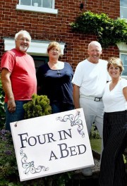 watch Four in a Bed free online